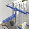Mobilní sušák na prádlo, věžový sušák s bočními křídly na Náhled obrázku produktu 8