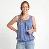 Sommer Top Damen Trägertop mit Gummibund 38 40 42 44 46 48 Produktbild-Vorschau 1