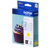 A box of Brother LC123Y yellow ink cartridge with a cupcake illustration on the side. Produktbild-Vorschau