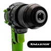 Close-up view of the chuck and part of the handle of a cordless drill. Produktbild-Vorschau
