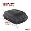 Dachbox Dachkoffer Gepäckbox 270 Liter Carbonlook Produktbild-Vorschau 5