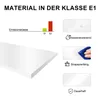 A diagram showing material properties and a product image. Produktbild-Vorschau