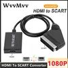1080P HDMI zu SCART Adapter Video Audio High Quality Produktbild-Vorschau 2