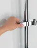 Sprchový kluzák WENKO Mod. Kovový chrom, k upnutí Náhled obrázku produktu 5