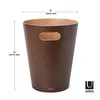 Umbra Cans & Bins Woodrow Poubelle avec poignée, poubelle, Voir les images du produit 17