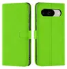 A book-style phone case for a Google Pixel 9, shown open and closed. Produktbild-Vorschau