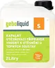A white plastic bottle of liquid sealant with a label. Produktbild-Vorschau