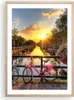 Gerahmtes Poster - Rahmen in heller Eiche - Bikes Kanal Produktbild-Vorschau 1