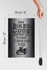 Holzschild Motorrad 20x30cm Biker Code never forget ride Produktbild-Vorschau 6