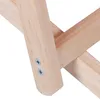Mucola Strandstuhl klappbar Strandliege Holz Liegestuhl Produktbild-Vorschau 3