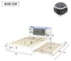 MODFU Funktionsbett 120x200 mit Ausziehbett Produktbild-Vorschau 7