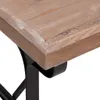Esstisch 110x65x82 cm Massivholz Tanne und Eisen Produktbild-Vorschau 5