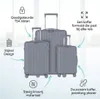 Voyagoux® - Set di valigie - 3 pezzi - Valigia con rotelle Anteprima dell’immagine prodotto 5