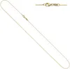 0,6mm Ankerkette Kette Collier Halskette aus 585 Gold Produktbild-Vorschau 2
