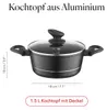 FLORINA Aluminium Kookpan (1,5 liter) 18 cm | DELUXE Productafbeelding-voorbeeld 2