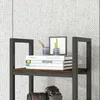 Regał Na Książki Biblioteczka Wąski Wysoki Loft Industrial Podgląd zdjęcia produktu 6