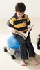 Weplay KE0312 Ballstuhl Sitzball, klein, grau/blau Produktbild-Vorschau 2
