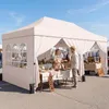 Gazebo pieghevole COSTWAY 3x6 m con 4 pareti laterali, Anteprima dell’immagine prodotto 2
