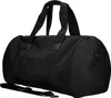 A black duffel bag on a white background. Produktbild-Vorschau