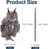 Vogelscheuche mit Taubenabwehrstreifen, Vogelabwehr, Produktbild-Vorschau 2