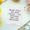 Mr. & Mrs. Panda Postkarte Spruch Flötenzauber - Weiß - Produktbild-Vorschau 2