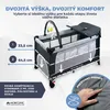 Mobiclinic Detská cestovná postieľka 3 v 1 Prebaľovací pult Náhľad obrázku produktu 5