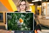 MuchoWow® Laptop Aufkleber Sticker Cover Blumen - Vogel - Produktbild-Vorschau 5