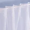 Scheibengardine Meterware Voile Stickerei Ornamente nähfrei Produktbild-Vorschau 2