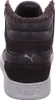 The back view of a brown Puma winter boot. Produktbild-Vorschau