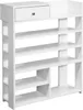 A white shoe rack with a drawer on top. Produktbild-Vorschau