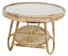 Table basse de jardin - Rinca - rotin naturel tressé - Voir les images du produit 1