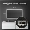 LED Badspiegel 120×70 cm, schwarz, Alurahmen, Licht Produktbild-Vorschau 4