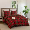 Komplet Pościeli 220x200 z 2 Poszewkami 70x80 Wzór Podgląd zdjęcia produktu 3