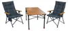 3-tlg. Gartenset Sitzgruppe – Klapptisch ca. 120x70 cm Produktbild-Vorschau 1