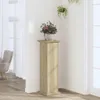 vidaXL Stojan na rostliny Sonoma dub 33x33x100 cm materiál Náhled obrázku produktu 2