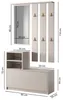 Selsey Yesfir - Flurmöbel-Set mit Schuhschrank und Haken, Produktbild-Vorschau 5
