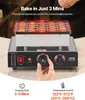 VEVOR mini pancake maker olandese muffin waffle ferro con Anteprima dell’immagine prodotto 3