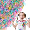 Silikónové mini gumičky do vlasov - Elastické - Farebné - Náhľad obrázku produktu 8