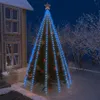 vidaXL Weihnachtsbaum-Beleuchtung 500 LEDs Blau 500 cm Produktbild-Vorschau 2