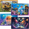 4 Kinder Platzdeckchen 3D Tischset Platzmatte Tischmatte Produktbild-Vorschau 1