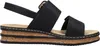 Rieker, Damen Sandalette, Schwarz, 40 EU, Keilabsatz, Produktbild-Vorschau 5