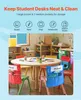 SucceBuy 24x Stuhltaschen für Klassenzimmer mit Produktbild-Vorschau 3