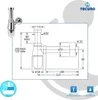 tecuro Flaschensiphon Geruchsverschluss 1 1/4 Zoll x Ø 32 Produktbild-Vorschau 4