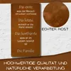 Rostikal Metall Spruchtafel Schild Edelrost 30 x 15 cm Produktbild-Vorschau 3