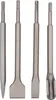 SDS Plus Meissel 4-tlg Meißel Flachmeißel Spitzmeißel Produktbild-Vorschau 1