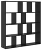 vidaXL Knihovňa, 12 políc, 132 x 29 x 141,5 cm, Náhľad obrázku produktu 7