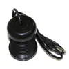 A black ion foot bath spa device with a cord and plug, isolated on a white background. Produktbild-Vorschau