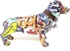 Casablanca Figur, Hund, "Street Art", Dackelmotiv, Náhľad obrázku produktu 4