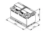 BOSCH T3 013 Starterbatterie 12V 88Ah 680A/EN L5 für Auto Produktbild-Vorschau 16