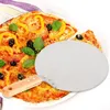 10-calowa łopatka do pizzy z drewnianym uchwytem, okrągła Podgląd zdjęcia produktu 4